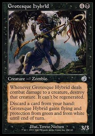 Magic the Gathering: Torment (Base Set) card 63 Grotesque Hybrid