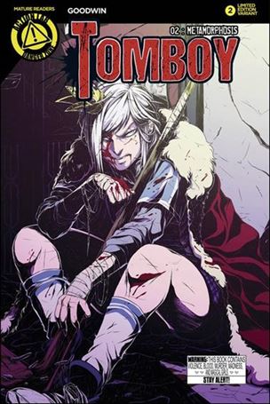 Tomboy issue 2-B Jung-Ha Kim Cover