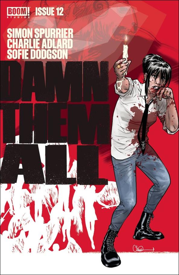 Damn Them All issue 12 Charlie Adlard Cover
