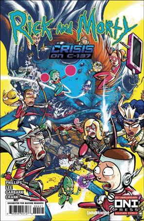 Rick and Morty: Crisis on C-137 issue 4-B Patricia Martin Samaniego Cover