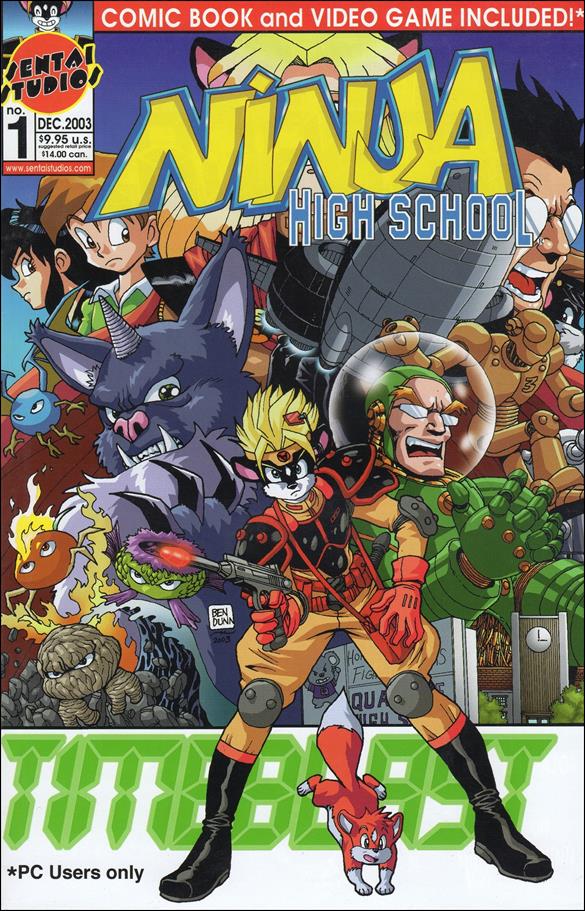 Ninja High School: Timeblast issue 1 Polybagged with CD Game