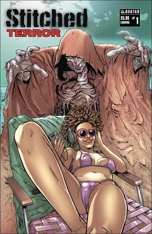 Stitched: Terror issue 1 Christian Zanier Lurking Cover