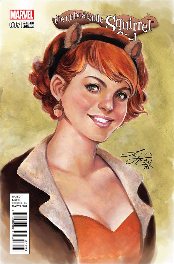 Unbeatable Squirrel Girl (2015/12) issue 7-C Siya Oum 1:25 Cover
