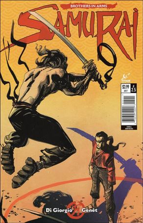 Samurai:  Brothers in Arms issue 5 John McCrea Cover