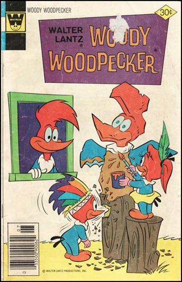Walter Lantz Woody Woodpecker  issue 158-B Whitman Cover