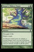 Magic the Gathering: Saviors of Kamigawa (Base Set) card 127 Dosan's Oldest Chant