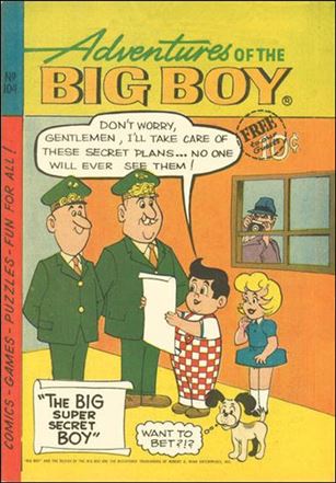 Adventures of the Big Boy issue 104-B West Coast Cover
