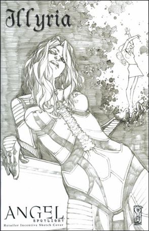 Angel Spotlight: Illyria issue 1-E Zach Howard Sketch Cover