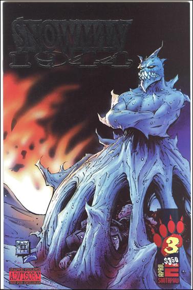 Snowman: 1944 issue 3-B Silver Foil Cover