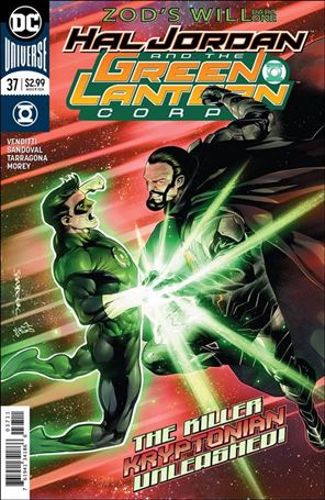 Hal Jordan and the Green Lantern Corps issue 37 Rafa Sandoval Cover