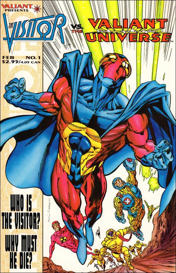 Visitor vs the Valiant Universe issue 1