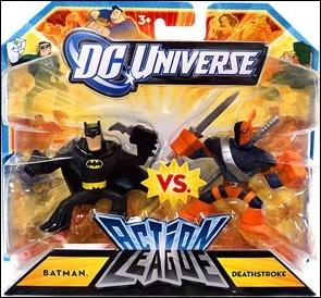 DC Universe: Action League figure 9 Batman vs. Deathstroke