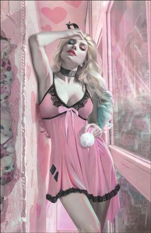 Harley Quinn (2021) issue 29-F Natali Sanders Virgin Cover