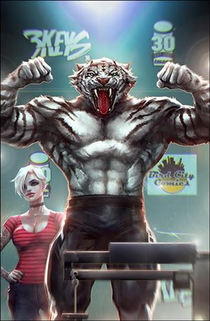 3Keys issue 1-D Ivan Tao Bird City Comics Cover