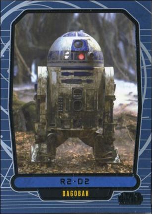 Star Wars Galactic Files (Base Set) card 128 R2-D2 Dagobah