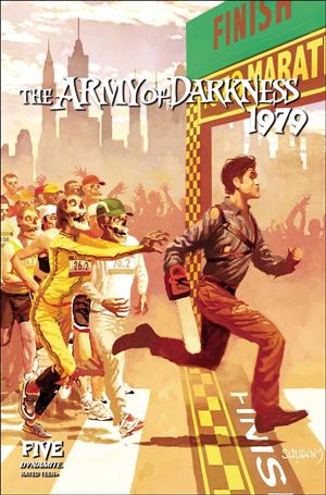 Army of Darkness 1979 issue 5-B Arthur Suydam Cover
