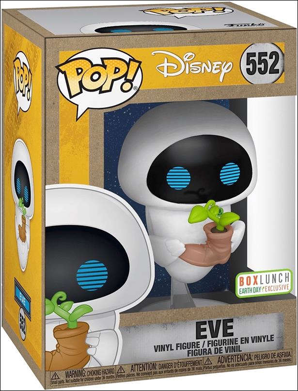 POP! Disney figure 552 Eve (Earth Day) BoxLunch Exclusive