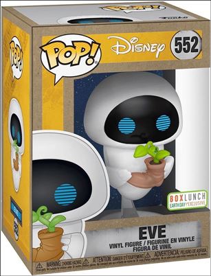 POP! Disney figure 552 Eve (Earth Day) BoxLunch Exclusive