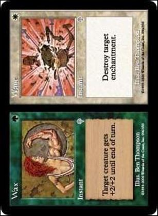 Magic the Gathering: Invasion (Base Set) card 296 Wax - Wane