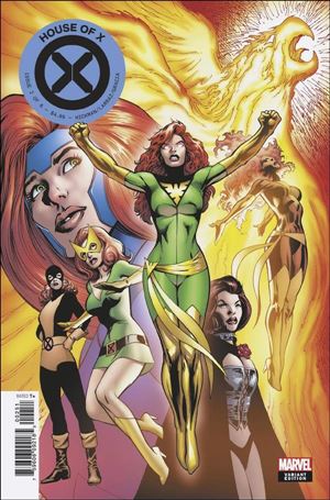 House of X issue 2-C Alan Davis Character Decades Cover