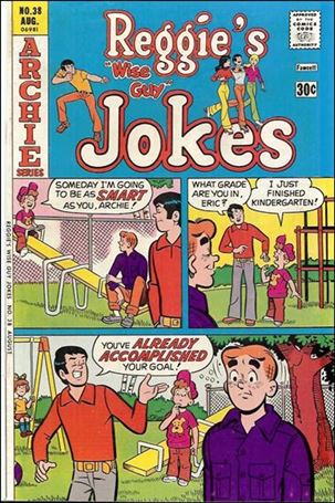 Reggie's Wise Guy Jokes issue 38