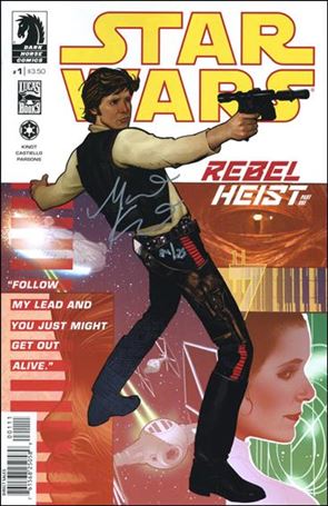 Star Wars: Rebel Heist issue 1-E DF Adam Hughes Cover (Signed by M. Kindt) 1/25