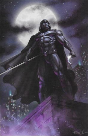 Moon Knight (2021) issue 1-ZR Lucio Parrillo Devil Dog Comics Virgin Cover 1/800
