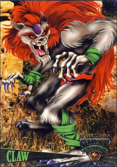 Fleer Ultra Skeleton Warriors (Base Set) card 8 Claw