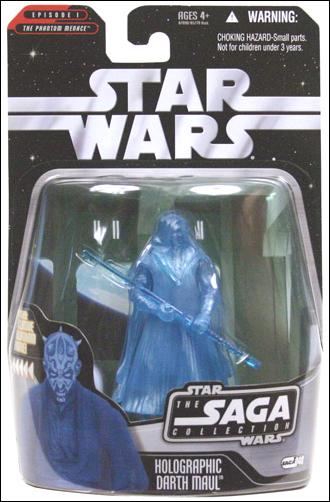 Star Wars: Saga Collection 3 3/4" Action Figures figure 48 Holographic Darth Maul (The Phantom Menace)
