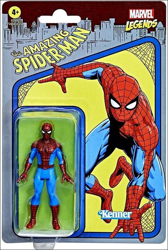 Marvel Legends Retro (3.75 inch Series) figure 6 Amazing Spider-Man