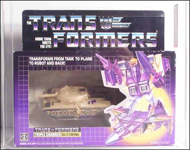 Transformers: More Than Meets the Eye (Generation 1) figure 45 Blitzwing (Triple Changer)