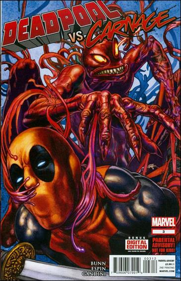 Deadpool vs. Carnage issue 3-B (2nd Printing)
