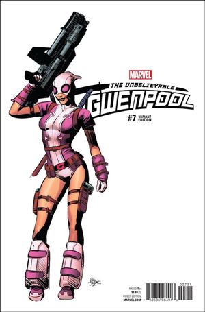 Unbelievable Gwenpool issue 7-D Mike Deodato Jr. 1:10 Cover