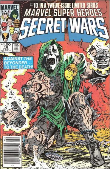Marvel Super Heroes Secret Wars issue 10-B Canadian Price Cover