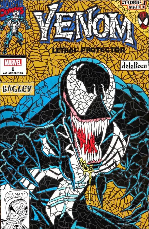 Venom: Lethal Protector ll issue 1-L Mike DiMasi Shattered Comics Gold Cover