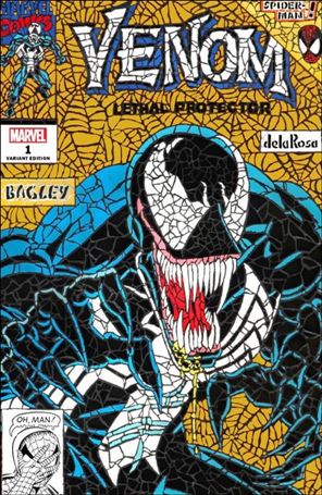Venom: Lethal Protector ll issue 1-L Mike DiMasi Shattered Comics Gold Cover