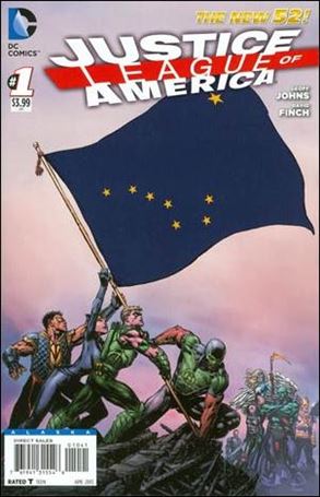 Justice League of America (2013)  issue 1-MB Alaska State Flag Cover