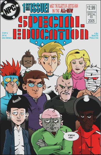 Special EDucation issue 1-B Convention Special - Justice League #1 cover swipe