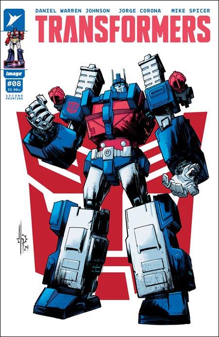 Transformers (2023) issue 8-G Jason Howard Cover (Second Printing)