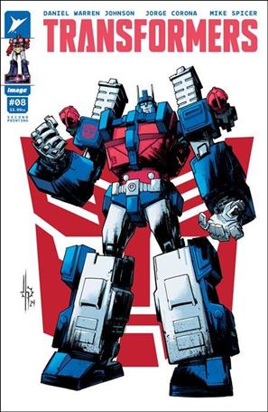Transformers (2023) issue 8-G Jason Howard Cover (Second Printing)