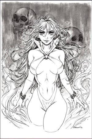 Vampirella: Dead Flowers issue 1-M Collette Turner 1:20 Virgin Line Art Cover