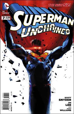 Superman Unchained issue 7-B Jock 1:25 Cover