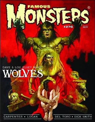 Famous Monsters of Filmland issue 276-B Wolves captainco.com Cover