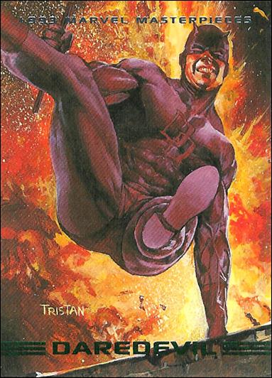 1993 Marvel Masterpieces (Promo) card nn Daredevil