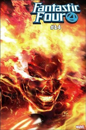 Fantastic Four (2018) issue 14-C In-Hyuk Lee Immortal Wraparound Cover