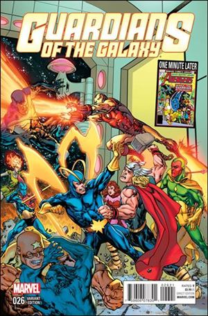 Guardians of the Galaxy (2013) issue 26-B Tom Raney 1:15 Avengers Cover