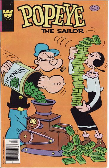 Popeye (1948) issue 145-B Whitman Cover