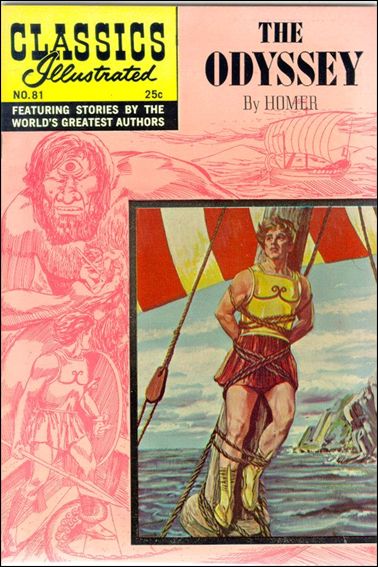 Classic Comics/Classics Illustrated issue 81-D HRN 169 - New Cover Art / Cardstock Cover