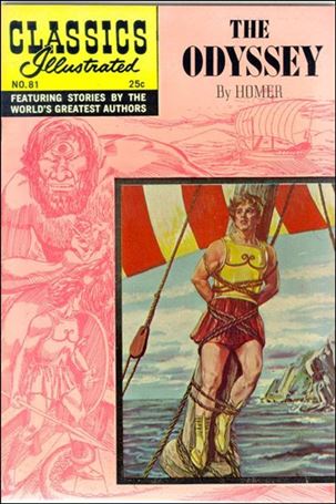 Classic Comics/Classics Illustrated issue 81-D HRN 169 - New Cover Art / Cardstock Cover
