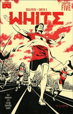 White (2021) issue 5-B Second Printing Cover